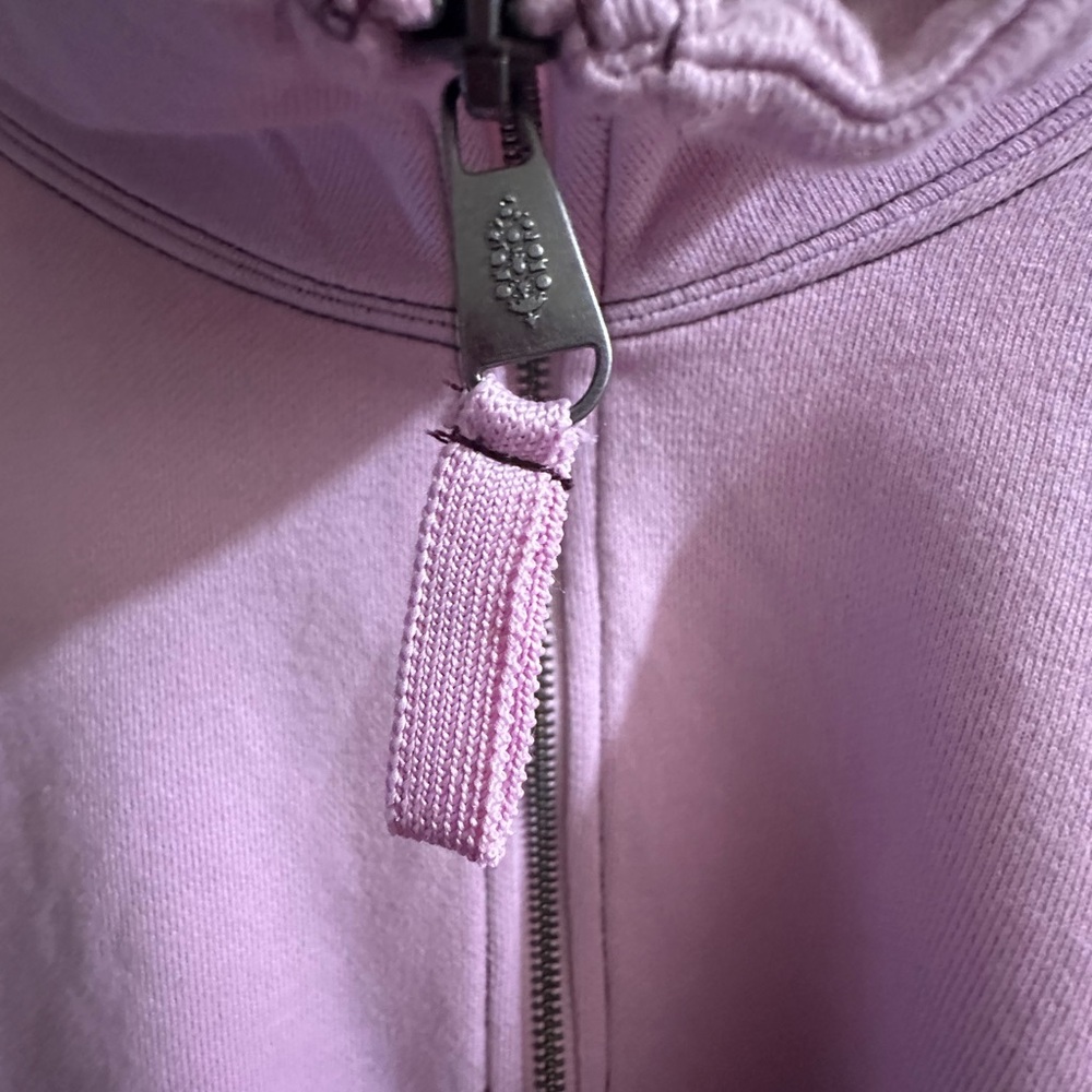 NWT Free People size XL half zip sweatshirt - Picture 5 of 8